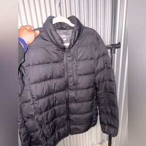Michael Kors Men's Black Quilted Puffer Jacket
